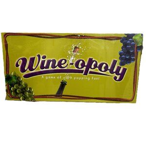Late for the Sky Wine-opoly game NWT NOS